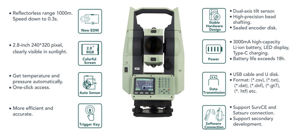 TACHIMETR SATLAB-SLT10